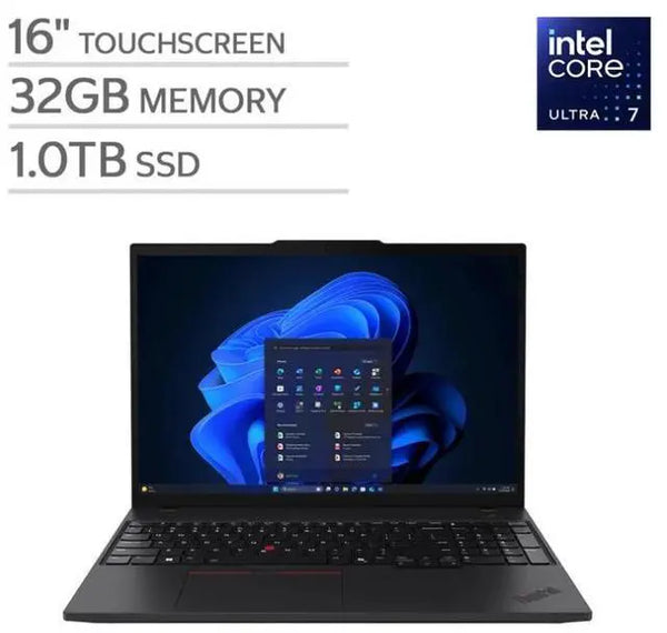 Lenovo ThinkPad T16 G4 Core Ultra 7 255U 32GB RAM 1TB NVMe SSD 16.0 in Touch