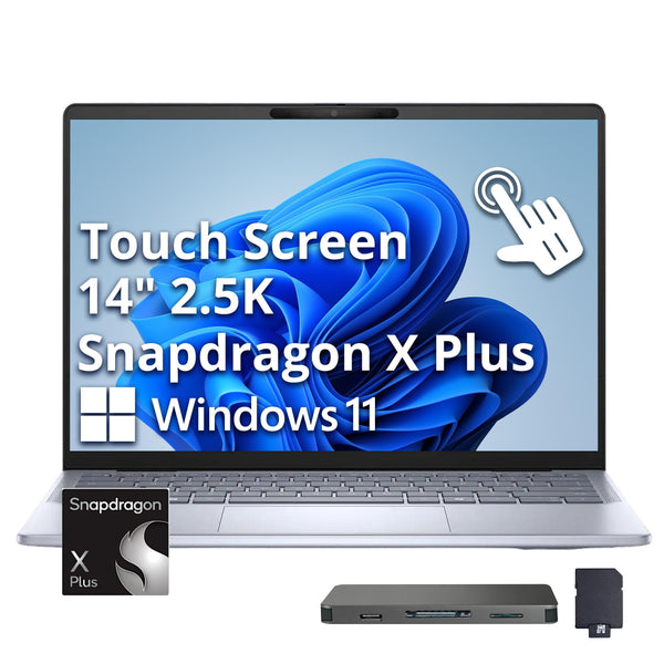 Dell - Inspiron Plus 14 in 2.5K Touchscreen - Snapdragon X Plus X1P-64 2024