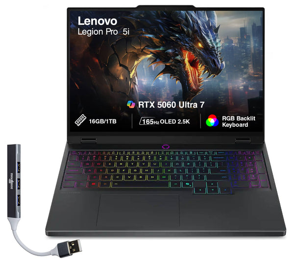 Lenovo - Upgraded - Legion 5i 83F00005US Core Ultra 7 255HX 1TB SSD 16GB RAM