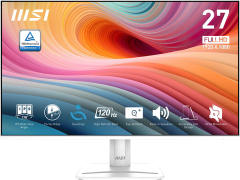 MSI - PRO MP275W E2 27 in FHD 120Hz 1ms Adaptive Sync Monitor with HDR ready