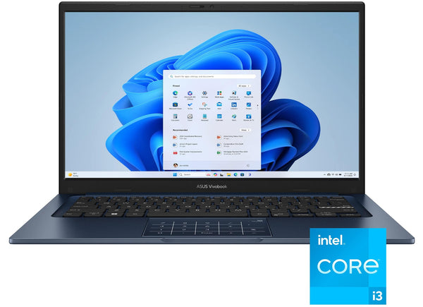 ASUS - Vivobook 14 in FHD - Intel Core i3 - 8GB Memory - 128GB SSD - Quiet Blue