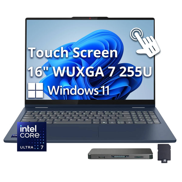 Lenovo - Flex IdeaPad 5i Ultra 7 1TB SSD 16 in Touch 2-in-1 - Slate 32GB RAM