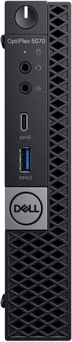 DELL Business Desktop OptiPlex 5070-MICRO i7-8700T 16GB DDR4 512GB NVMe SSD
