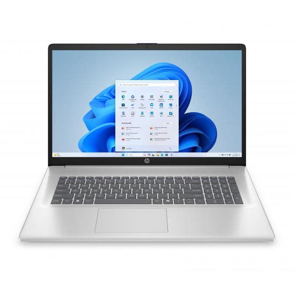 HP - 17.3 in FHD IPS AMD Ryzen 5 7430U 8GB RAM 256GB SSD - Natural Silver W11