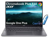 Acer - Chromebook Plus 514 14 in FHD+ Touchscreen Core 3 512GB Storage 8GB RAM