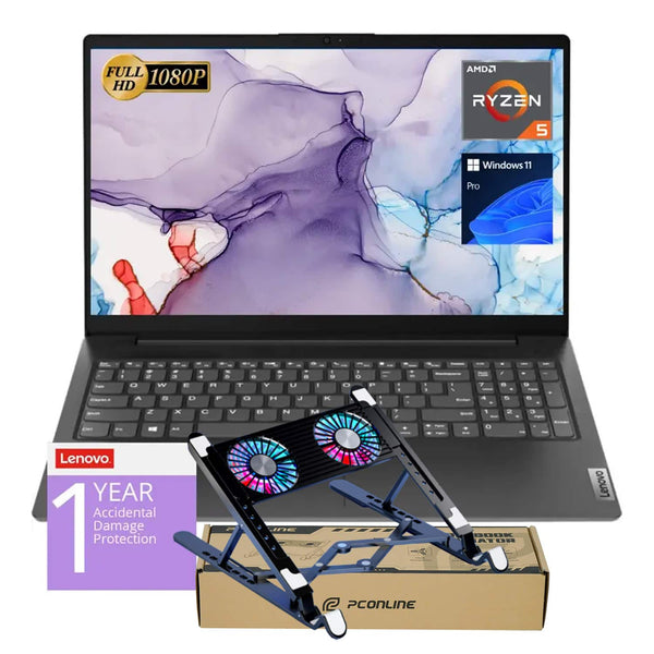 Lenovo - Upgraded - V15 15.6'' 1920 x 1080 Full HD - AMD Ryzen 5 7430U 1TB SSD