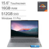 Lenovo - Upgraded - IdeaPad Slim 3 15.6 in Full HD Touchscreen Ryzen 7 5825U