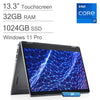 Dell - Upgraded - Latitude 5330 13.3 in FHD 2-in-1 Touchscreen Business i7