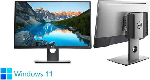 Dell 24 in Monitor Desktop PC- i7-8700T 32 GB DDR4 512GB SSD W11 Pro