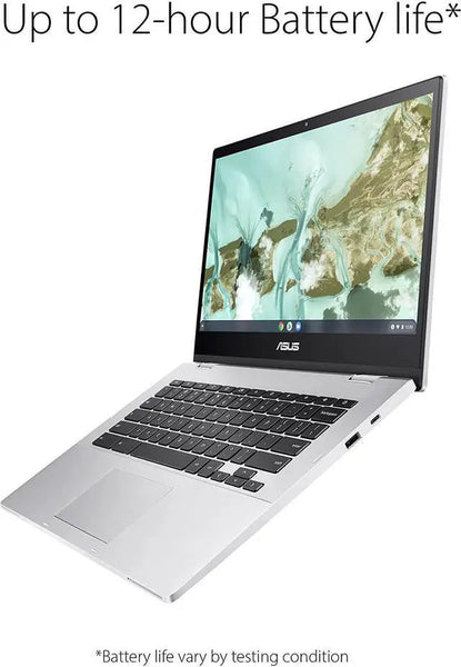 ASUS Chromebook CX1 14 in Full NanoEdge Display Intel Celeron N3350 64GB eMMC