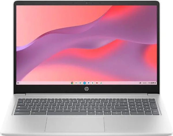 HP 15.6 in Chromebook Intel N200 8GB RAM 64GB eMMC Natural Silver 15a-nb0013dx