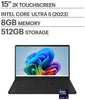 LG gram Book 15 in Touch- FHD Core Ultra 5 115U with 8GB RAM 512GB SSD Titan