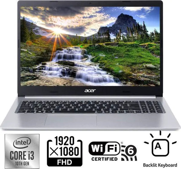 Acer Aspire 5 15.6 in Full i3-1005G1 4GB RAM 128GB NVMe SSD W10 in S Mode