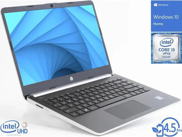 HP 14 14 in FHD Display i5-1035G1 8GB RAM 256GB NVMe SSD W10 Pro W11 Pro
