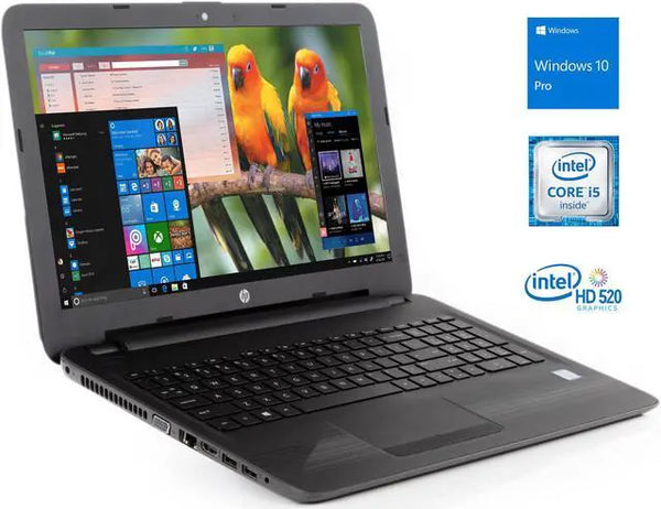 HP 250 G5 15.6 in i5-6200U 8GB RAM 256GB SSD DVDRW W10 Pro W11 Pro