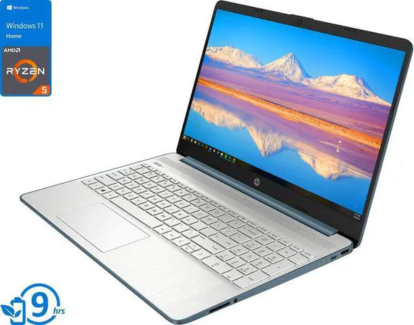 HP 15 15.6 in FHD Display Ryzen 5 5500U 8GB RAM 256GB NVMe SSD Vega 6 Home