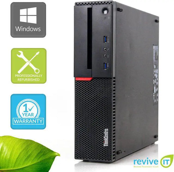 Lenovo ThinkCentre M900 SFF i5-6500 32GB RAM 128GB SSD Win 10 Pro Wty