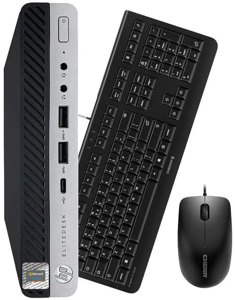 HP EliteDesk 800 G4 Mini PC i5-8500T 16GB RAM 512GB NVME Mini Desktop