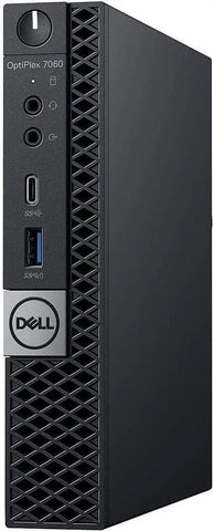 Dell OptiPlex 7060 Micro i5-8500T 16GB RAM 512GB NVME W11 Pro AX210 + Mini