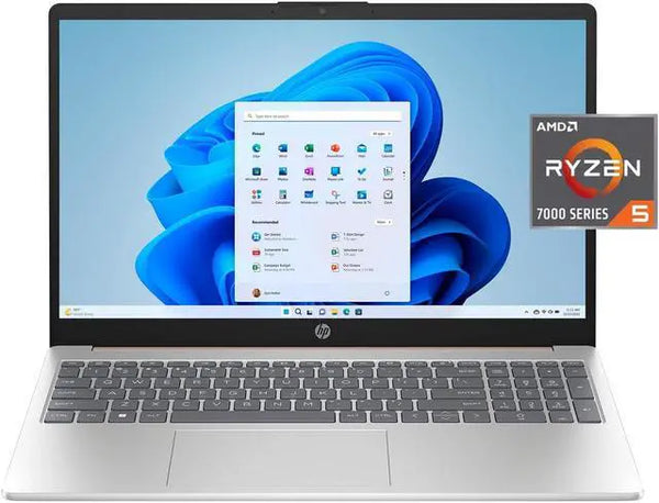 HP 15-fc0037wm 15.6 in FHD Ryzen 5 7520U 8GB RAM 256GB SSD W11H W11 Home