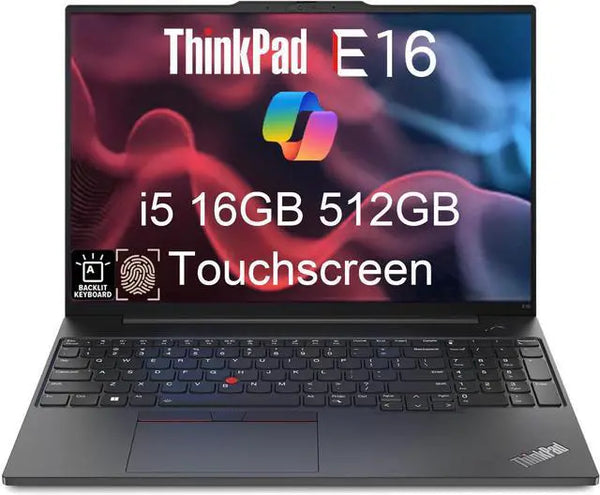 Lenovo ThinkPad E16 Business 16 in FHD+ Touch Intel 10-Core i5-1335U 16GB RAM