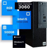 Dell Optiplex 3060 Desktop Intel i5-8500 3.2 8GB RAM 500GB SSD Solid State W11