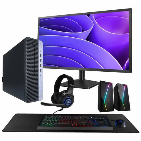 HP ProDesk 600G4 Desktop Intel Core i5 32GB RAM 1TB SSD 24 i5-8500