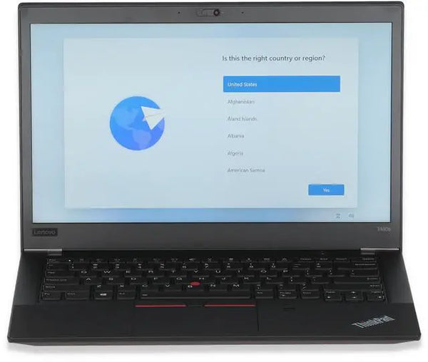 Lenovo ThinkPad T480 16GB RAM 250GB SSD W11 Pro i5-8250U