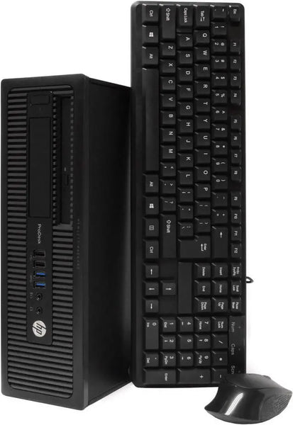 HP ProDesk 600G1 Desktop PC Intel i5 Gen 4 8GB RAM 2TB SATA Hard Drive W10 Pro