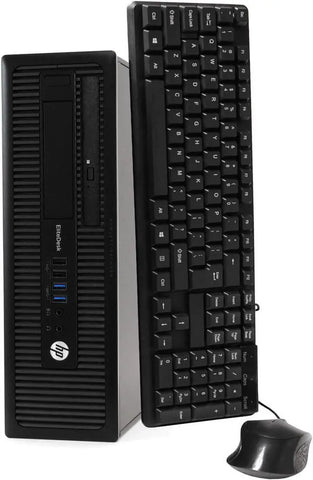 HP EliteDesk 800G1 Desktop Intel i5 Gen 4 8GB RAM 240GB Solid State 240GB SSD