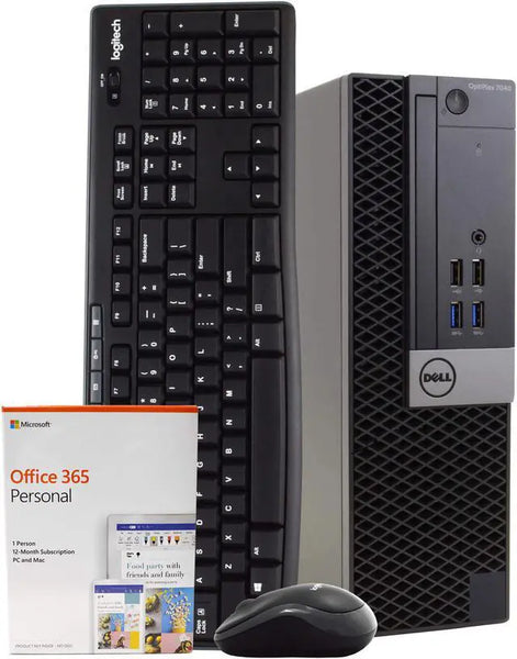 Dell Optiplex 7040 Desktop Intel i5 Gen 6 8GB RAM 240GB Solid State 240GB SSD