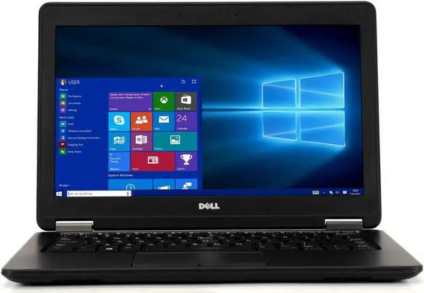 Dell Latitude E7250 Intel i7 Gen 5 8GB RAM 256GB SSD Hard Drive W10 Pro 12in
