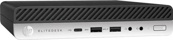 HP EliteDesk 800 G3 Desktop Mini i5-7500T 8GB RAM 256GB SSD Hard Drive USB