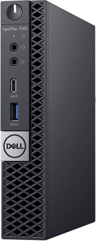 Dell Optiplex 7060 Micro Form Factor Desktop Intel i7 8700 32GB DDR4 512GB NVMe