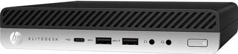 HP EliteDesk 800 G5 Desktop Mini i5-9500T 16GB RAM 2TB NVMe M.2 SSD USB Type C