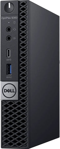 Dell Optiplex 5060 Micro PC i7-8700T 8GB DDR4 1TB NVMe M.2 SSD W10 Pro