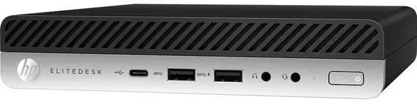 HP EliteDesk 800 G5 Desktop Mini i7-9700T 8GB RAM 256GB NVMe M.2 SSD USB Type C