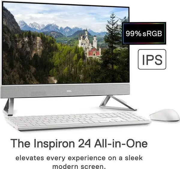 Dell Inspiron 5410 All-in-One Desktop 23.8 in FHD IPS Touch i5-1235U 12GB RAM