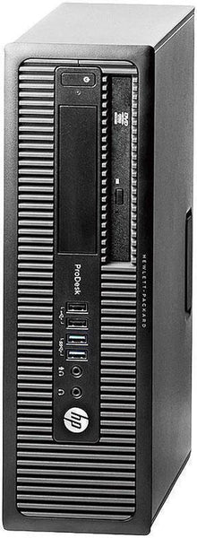 HP Desktop ProDesk 600 G1 Small Form Factor SFF i5-4590 8GB RAM 500GB SSD HDD