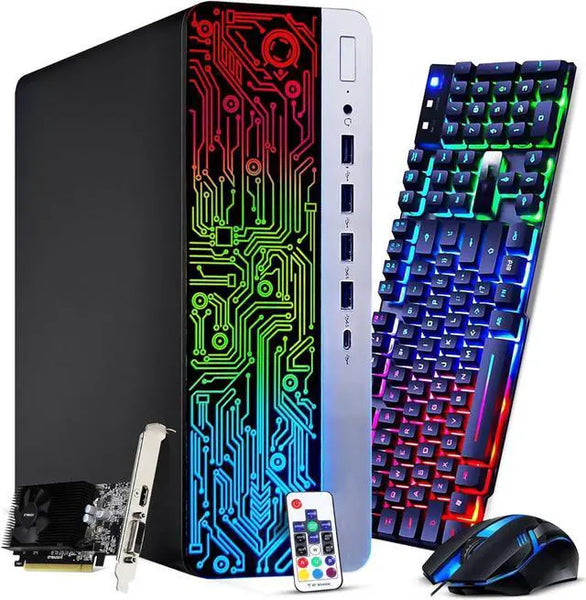 HP 800 G3 Gaming Desktop i7-7700 16GB RAM 256GB +1TB HDD NVIDIA GTX 1050Ti &