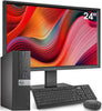 Dell OptiPlex Desktop with 24 inch Monitor and Monitor Bundle i7-6700