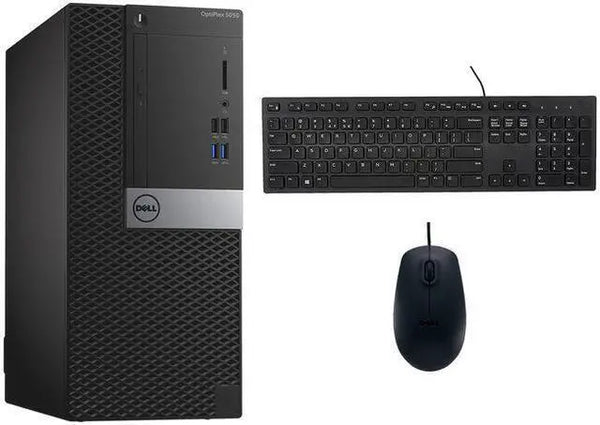 Dell 5050 Tower Desktop i5 6500 16GB RAM 1TB SSD W10 PC