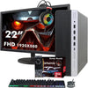 HP ProDesk 600 G3 SFF Desktop 22-inch FHD Monitor Intel Core i7 16GB RAM 256GB