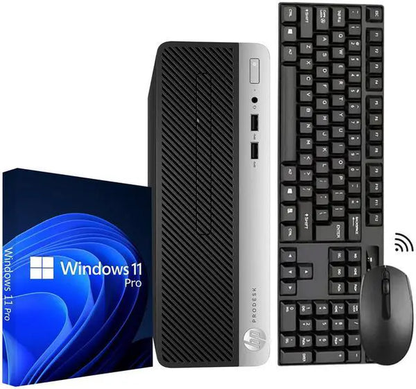 HP ProDesk 400 G6 SFF Desktop PC Intel I7-9700 CPU 32GB RAM 512GB NVMe SSD Free
