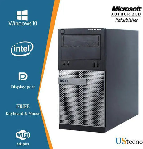 Dell Optiplex 3020 Tower PC i5-4570 16GB RAM 1TB HDD + USB 3.0 W10 Pro