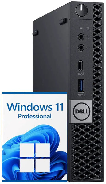 DELL OptiPlex Micro Tiny/Mini Business Desktop Intel I5 CPU 16GB RAM 512GB NVMe