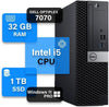 DELL Optiplex 7070 SFF W11 Pro Business Desktop Intel I5-8500 CPU 1TB NVMe