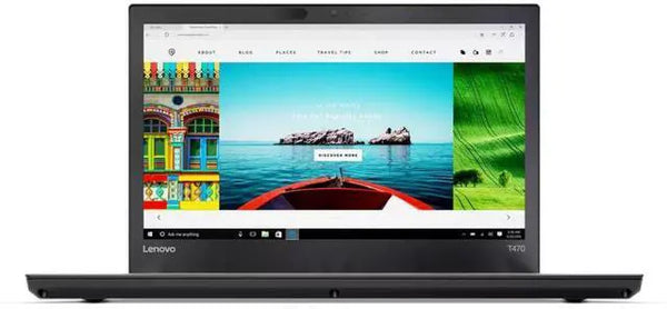 Lenovo ThinkPad T470 14.0 in i5-6300U 8GB DDR4 256GB SSD W11 Pro Black Minor