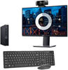 Dell OptiPlex 3070 Micro Workstation Bundle Wireless Keyboard and Mouse 24in