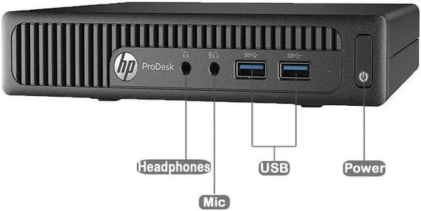 HP 600 G1 MINI i5-4570T 16GB RAM 240GB SSD Win 10 Pro